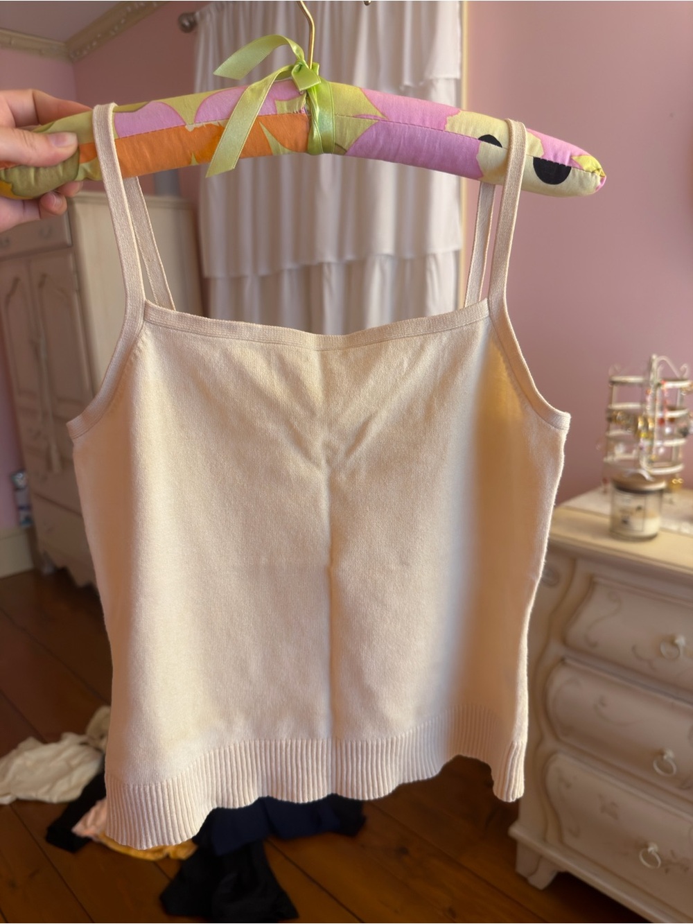 MODA Straight Neck Sweater Tank
